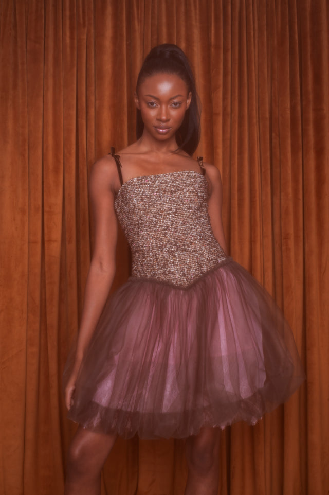 Francesca Tulle Mini Dress