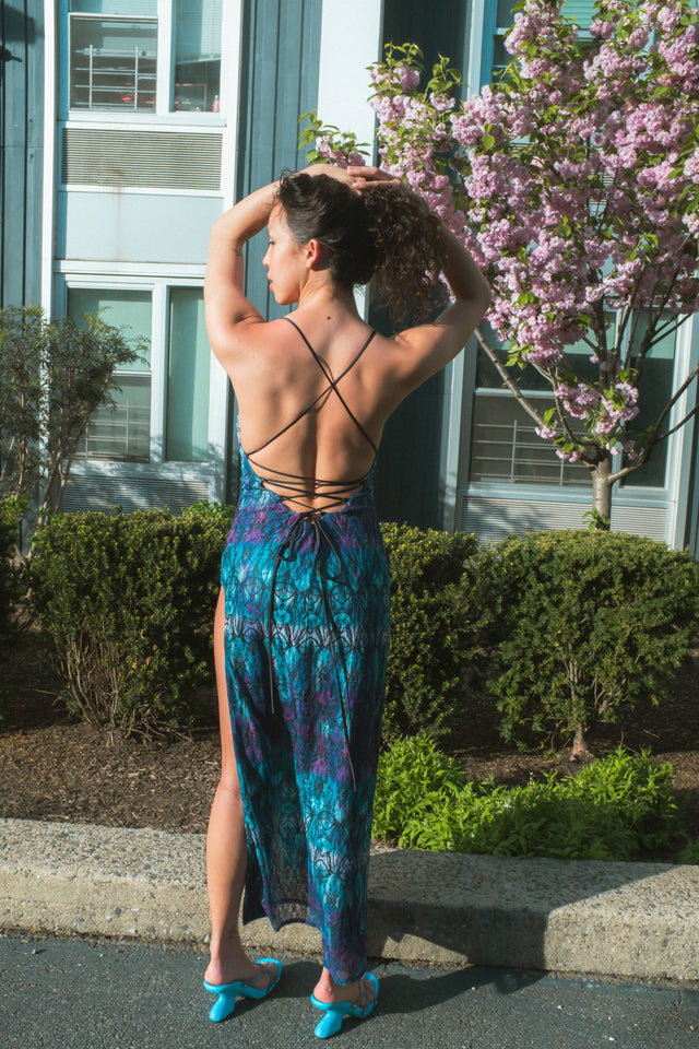 Drusilla Stretch Lace Maxi Dress