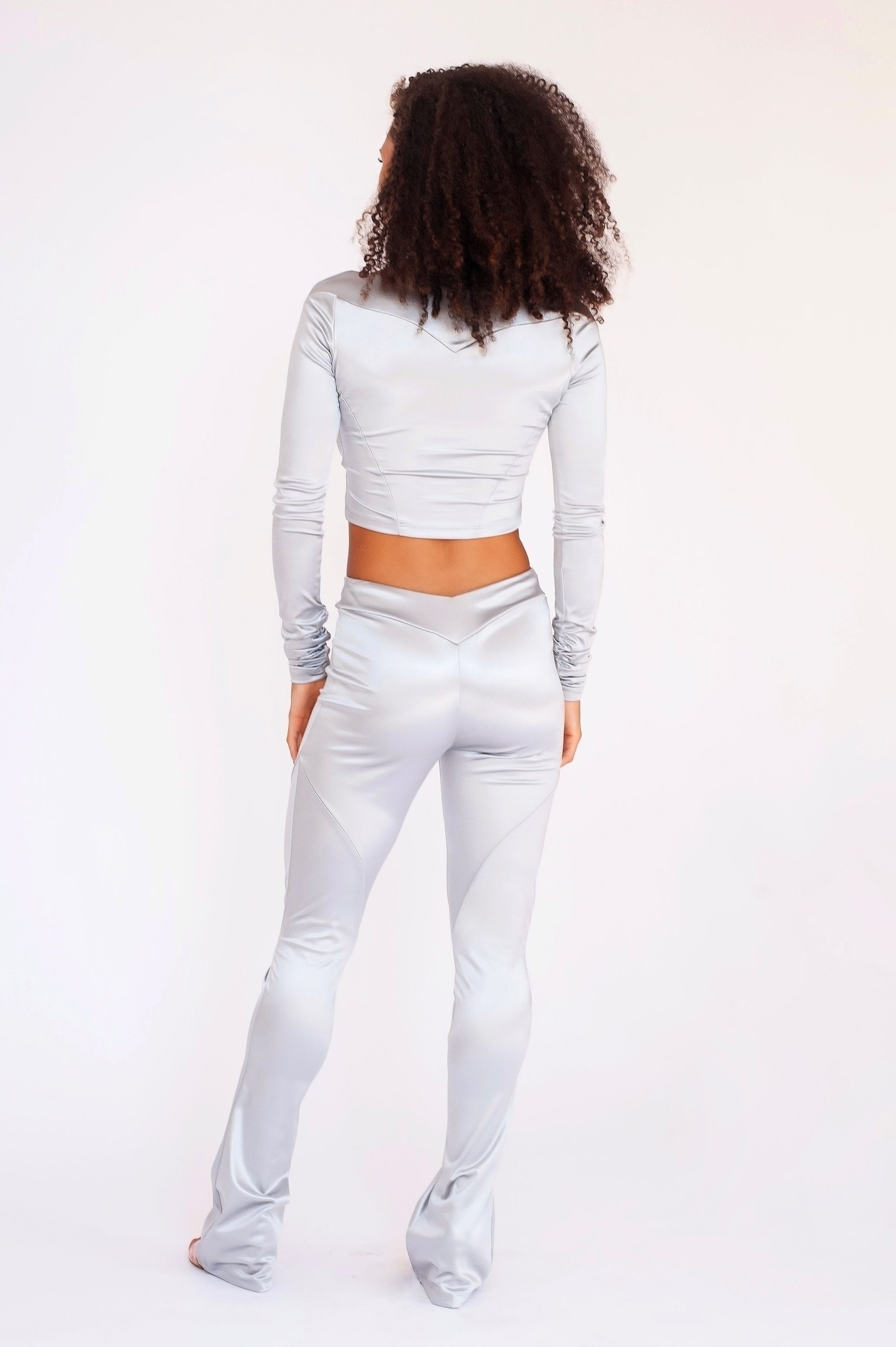 Shop Stella Low Rise Stretch Pants NYC Crafted Laraque NYC